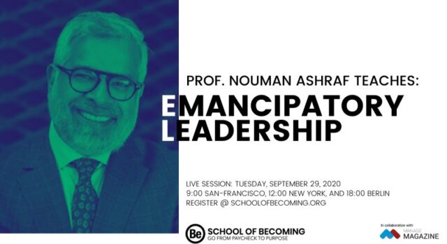 Nouman Ashraf Emancipatory Leadership webinar series on Inclusive activities