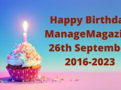 Happy Birthday ManageMagazine