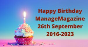 Happy Birthday ManageMagazine