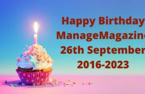 Happy Birthday ManageMagazine