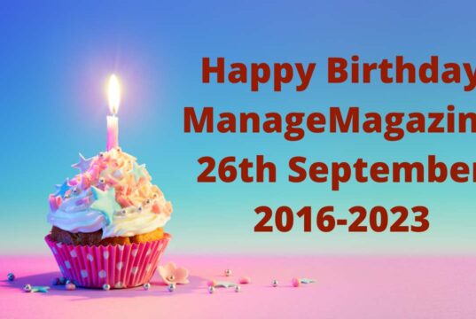Happy Birthday ManageMagazine